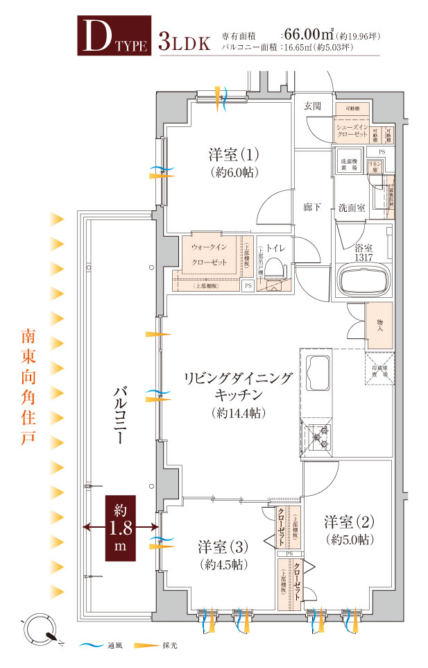 デパール八王子 Dタイプ